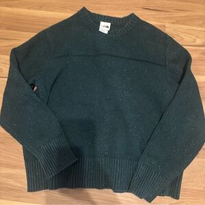 The North Face Dark Green Crew Neck Sweater